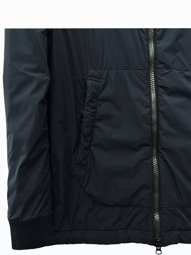 Comfort Hooded Jacket Black - STONE ISLAND - BALAAN 6