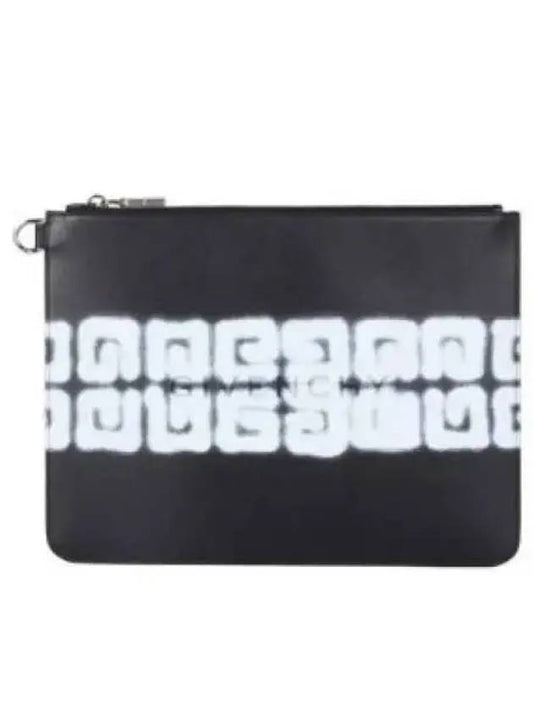 4G Leather Clutch Bag Black - GIVENCHY - BALAAN 2