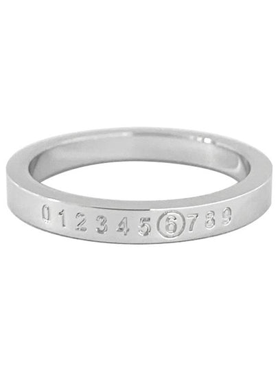 Numeric Minimal Signature Ring Palladium - MAISON MARGIELA - BALAAN 2