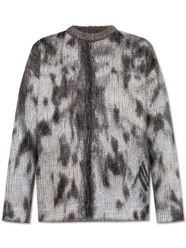 The Attico Sweater With Mohair Finish, Women's, Grey - THE ATTICO - BALAAN 1