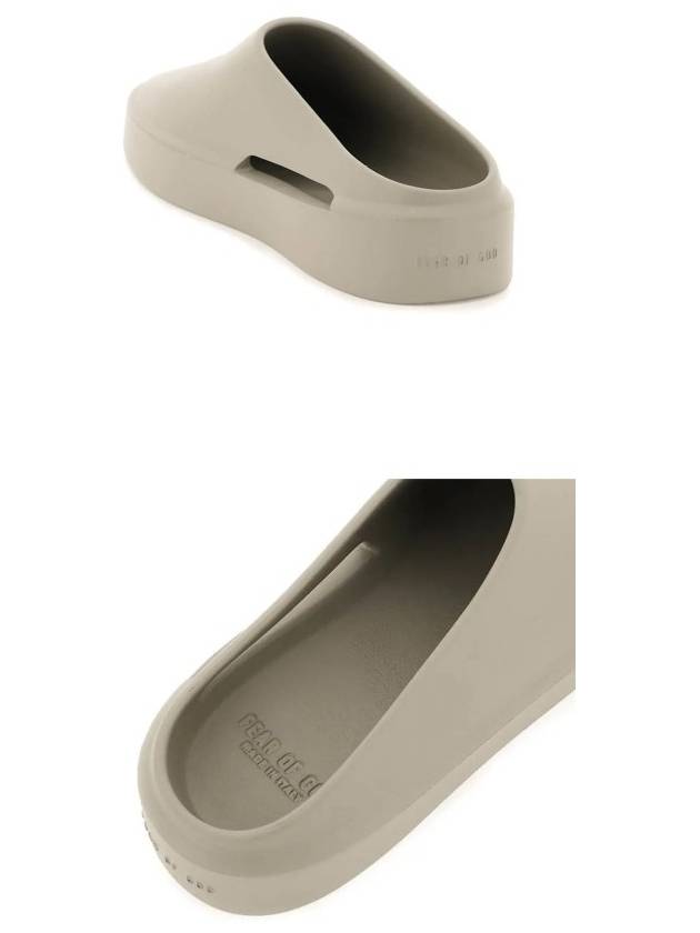 FG80100EVA 227 California Rubber Mule Sandals Dusty Concrete Men's Shoes TJ - FEAR OF GOD - BALAAN 5