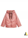 Greenh Water Repellent Zipper Hooded Jacket Pink - MAX MARA - BALAAN 2