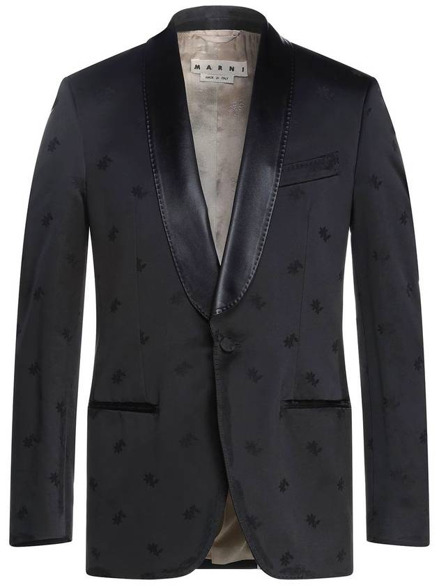 floral embroidered smoking jacket - MARNI - BALAAN 5