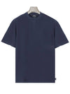 Johnny Organic Cotton Short Sleeve T-shirt Blue - A.P.C. - BALAAN 2