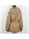 Diamond Quilted Nylon Jacket Archive Beige - BURBERRY - BALAAN 5