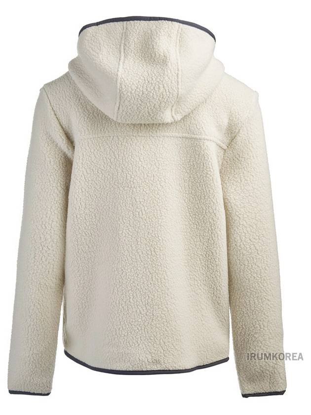 Retro Pile Hooded Jacket Ivory - PATAGONIA - BALAAN 4