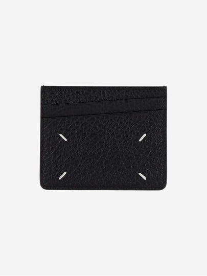 Four Stitch Card Wallet Black - MAISON MARGIELA - BALAAN 2