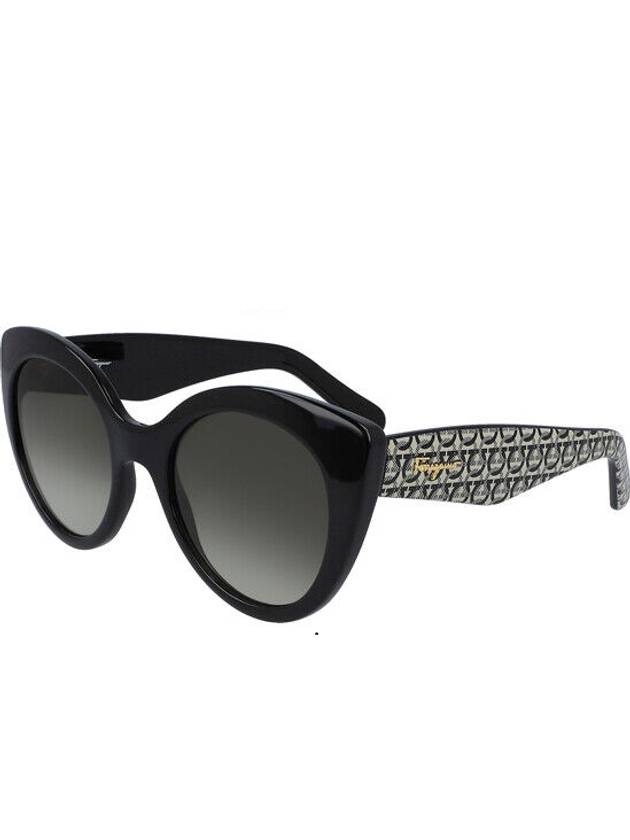 Salvatore Ferragamo Gray Butterfly Ladies Sunglasses SF964S 003 54 - SALVATORE FERRAGAMO - BALAAN 1