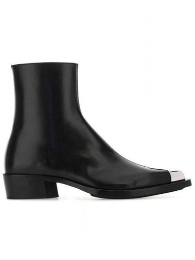 Punk Ankle Boots Black - ALEXANDER MCQUEEN - BALAAN 1