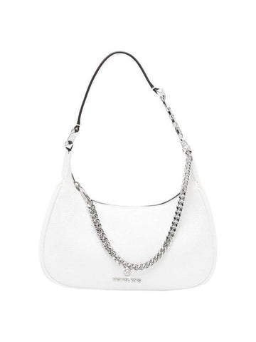 Women's Piper Small Shoulder Bag White - MICHAEL KORS - BALAAN 1