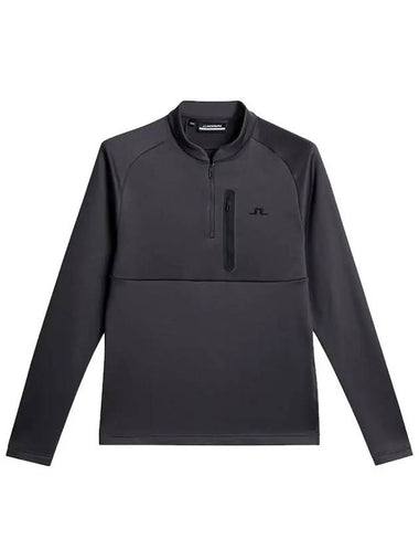 Men s Adam Quarter Zip up Golf Midlayer Asphalt GMJS10936 W015 - J.LINDEBERG - BALAAN 1