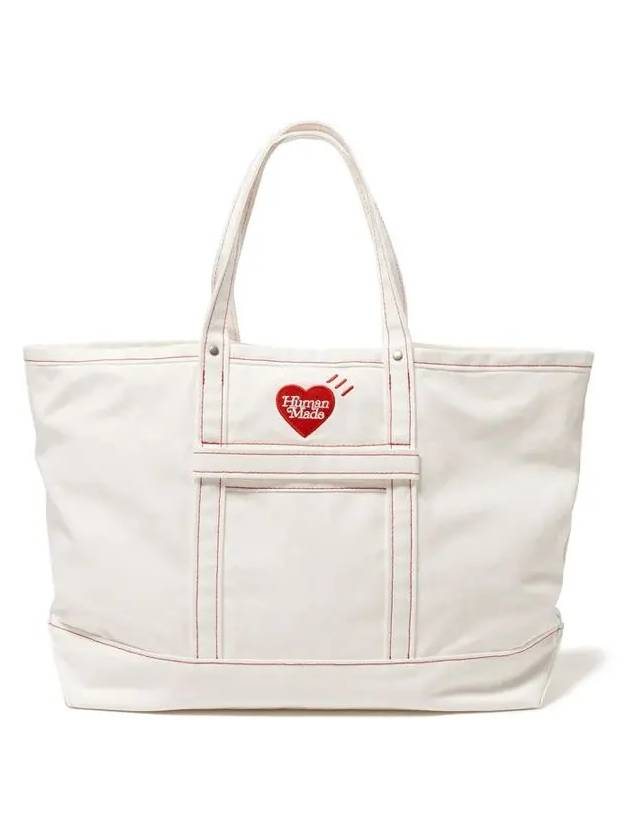 x Verdi Girls Money Tote Bag Large White XX27GD013 - HUMAN MADE - BALAAN 3