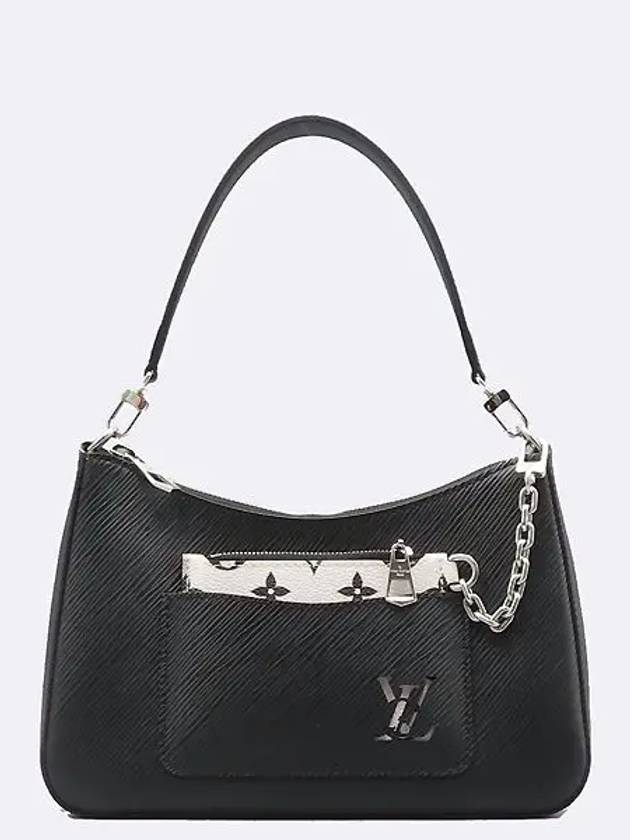 M80689 Noir color Epi leather Marel cross bag shoulder strap 2WAY - LOUIS VUITTON - BALAAN 2