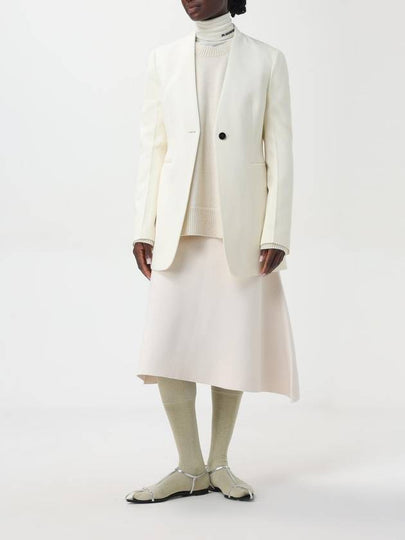 Blazer a monopetto Jil Sander in lana - JIL SANDER - BALAAN 2