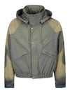 Jacket B90782 AB7 OLIVE GREEN - ACNE STUDIOS - BALAAN 2