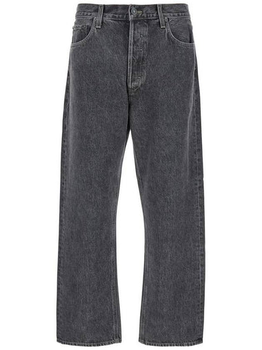 '90'S' Grey Five Pocket Jeans In Cotton Man - AGOLDE - BALAAN 1