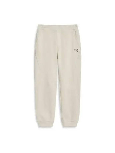 Active Double Knit Track Pants Ivory - PUMA - BALAAN 1