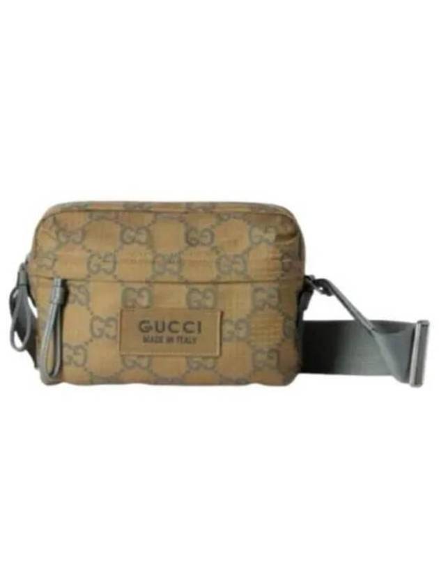 GG Supreme Nylon Cross Bag Mustard Green - GUCCI - BALAAN 2