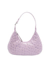 Crocker Embossed Baby Amber Mini Bag Lavender Purple 21CRBASLLDSMA - BY FAR - BALAAN 1