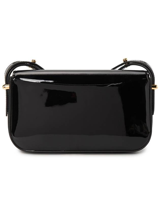 Patent Leather Shoulder Bag Black - PRADA - BALAAN 4