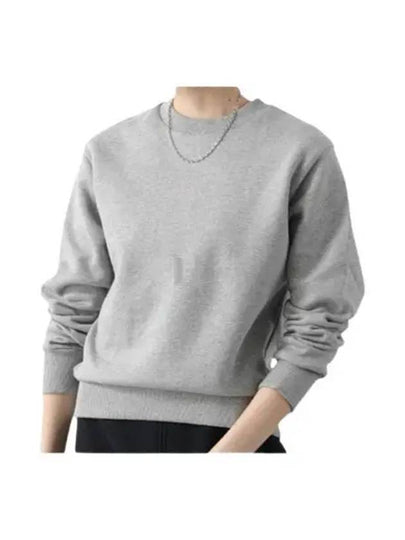 Boxy Micro Logo Sweatshirt Grey - A.P.C. - BALAAN 2