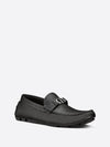 Men s Calfskin Driving Shoes Black Color CD Logo 3lo114y - DIOR - BALAAN 2