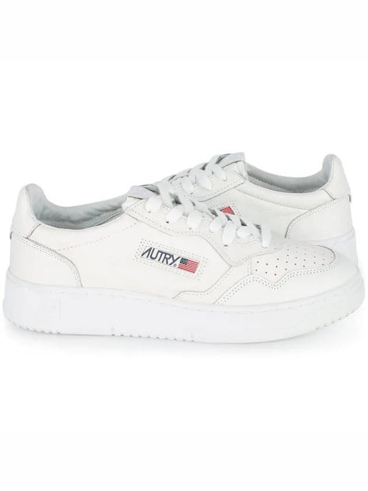 Medalist Logo Patch Low Top Sneakers White - AUTRY - BALAAN 2