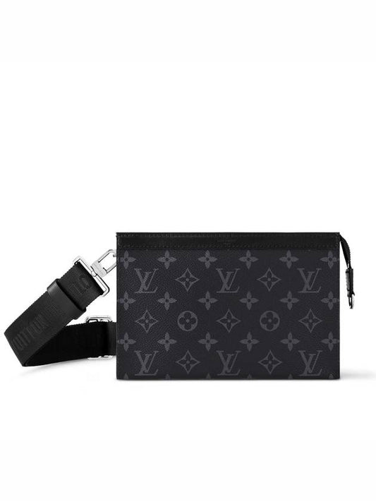 Gaston Wearable Long Wallet Black - LOUIS VUITTON - BALAAN 2