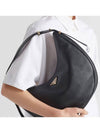 Large Leather Shoulder Bag Black - PRADA - BALAAN 9