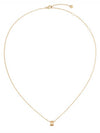 Coco Crush Quilted Motif Necklace Gold - CHANEL - BALAAN 3