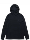 Ionia Merino Wool Hoodie Black - ARC'TERYX - BALAAN 1