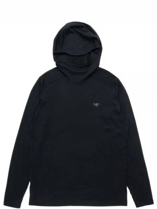 Ionia Merino Wool Hoodie Black - ARC'TERYX - BALAAN 2