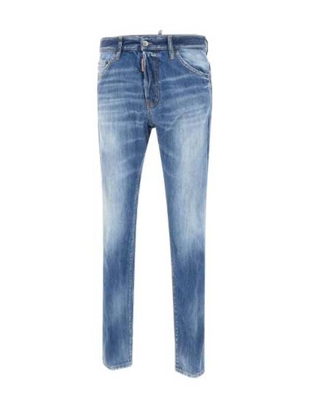 Medium Washing Pocket Layered Cool Guy Jeans Blue - DSQUARED2 - BALAAN 8