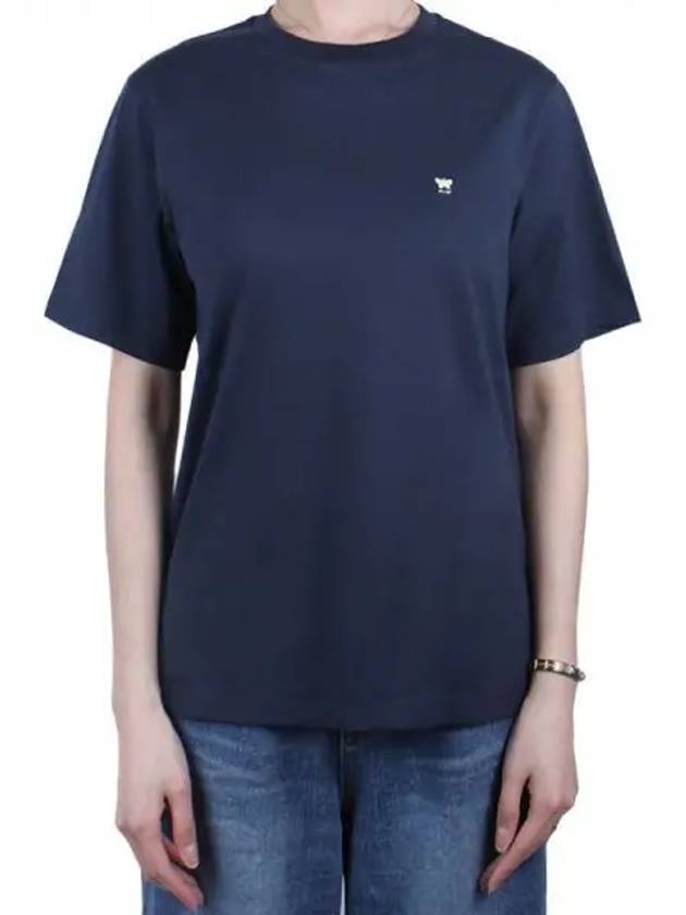 Weekend Women s Deodara Short Sleeve T Shirt Blue 010 270877 1119384 - MAX MARA - BALAAN 1