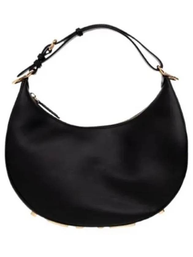 Fendigraphy Small Hobo Shoulder Bag Black - FENDI - BALAAN 2