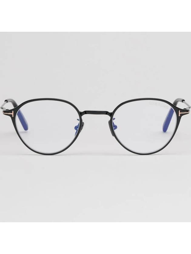 Blue light blocking glasses frame TF5917DB 001 Eye protection round frame - TOM FORD - BALAAN 3