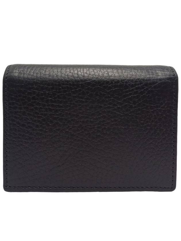 Women s 456126 GG Marmont Black Card Case Half Wallet - GUCCI - BALAAN 3