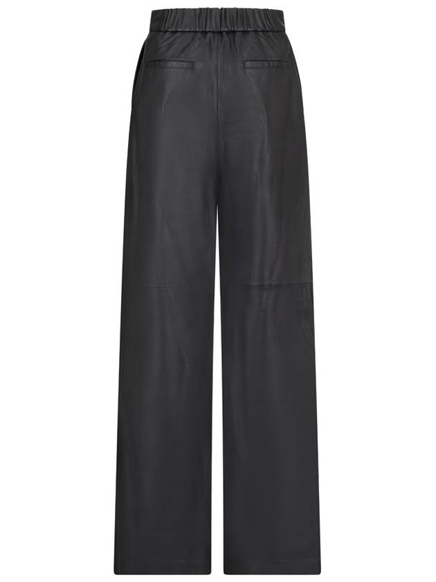 CUIR AGNEAU MOYEN NAPPA PANTS - YVES SALOMON - BALAAN 2