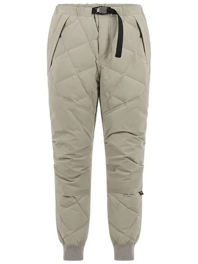 Cordura Nylon Mix Down Track Pants Beige - OFFGRID - BALAAN 4