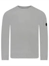 Cotton Crepe Knit Top Grey - CP COMPANY - BALAAN 2