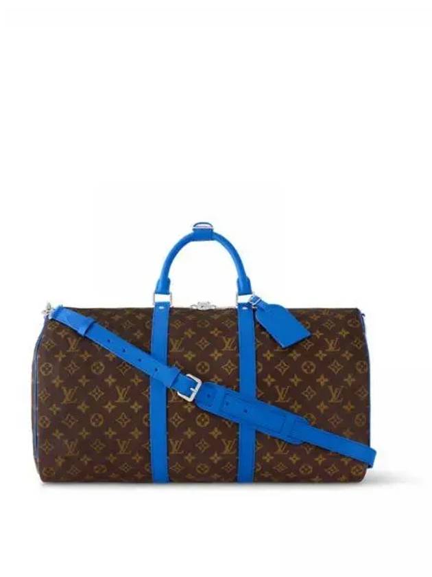 Carrier Travel Bag Boston Bag Keepall Bandoulier 50 Bleu M46772 - LOUIS VUITTON - BALAAN 1