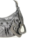 Le Cagol Metallized Small Shoulder Bag Silver - BALENCIAGA - BALAAN 6