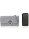 Miller Wallet Cross Bag Grey - TORY BURCH - BALAAN 7