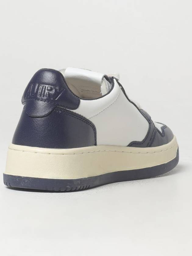 Medalist Goatskin Low Top Sneakers White Navy - AUTRY - BALAAN 4