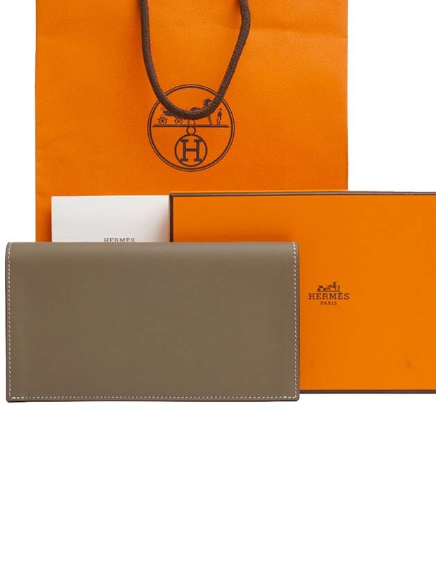 Long wallet silk Etof Swift full set - HERMES - BALAAN 1