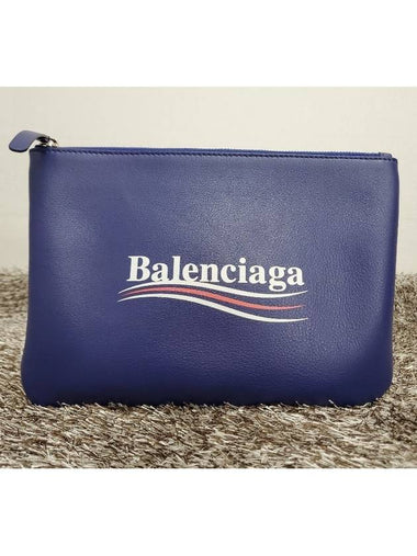 wave logo clutch - BALENCIAGA - BALAAN 1