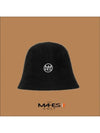 Logo Bucket Hat Black Orange Label Angora Bucket Hat EC00679 - MAHES - BALAAN 1