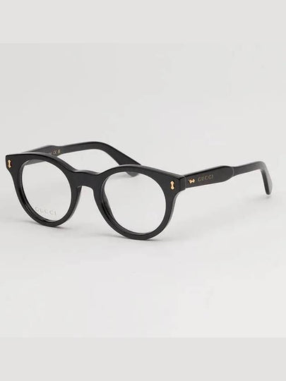 Eyewear Logo Round Eyeglasses Black - GUCCI - BALAAN 2