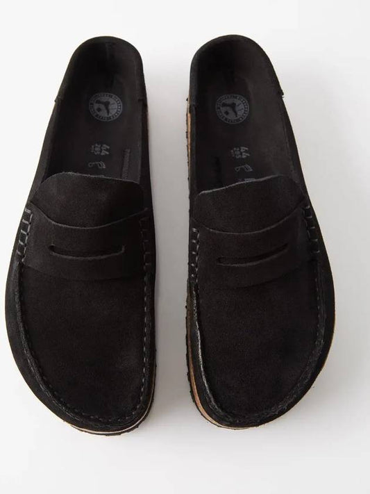 Naples Naples suede backless penny rubber sole loafers - BIRKENSTOCK - BALAAN 2