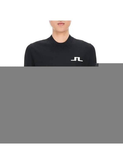 Golf Gus Logo Knit Top Black - J.LINDEBERG - BALAAN 2